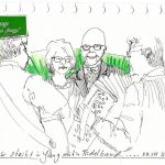 Urban Sketching Presseball Portraits
