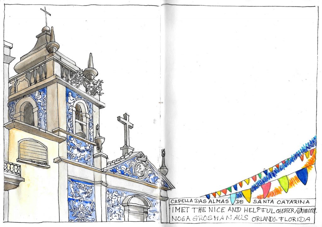 Porto Urban Sketching Capella