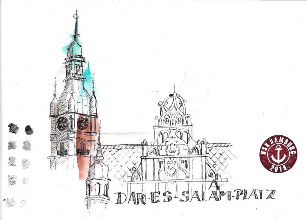 Urban Sketchers Hamburg Deutschlandtreffen 2018