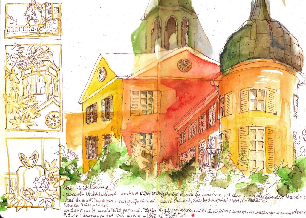 Urban Sketchers Eutin - Schloss Eutin