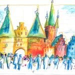 Sketchwalk Lübeck Holstentor