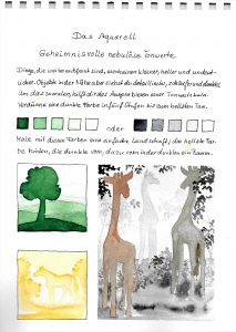 Aquarell Tonwerte